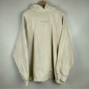 Essentials Fear Of God Hoodie Sweatshirt XL Taupe Off White Minimalist Neutral